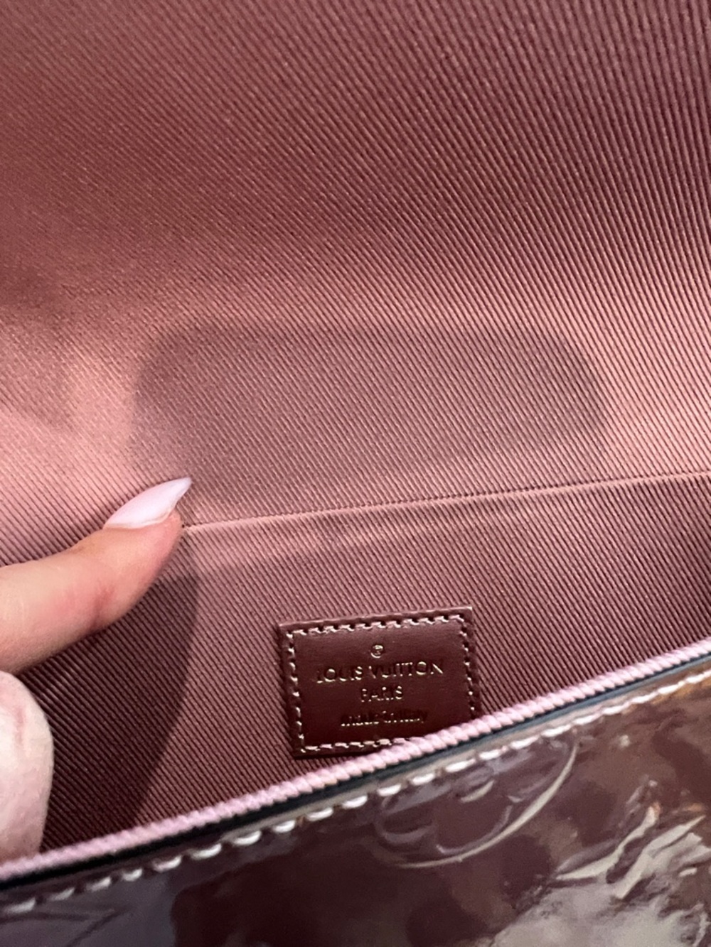 Louis Vuitton Pochette Felice Metallic rose gold Monogram Crossbody Clutch - Picture 3 of 8